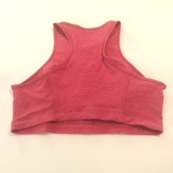 Outdoor Voices Flamingo Pink Activewear Workout Set - Picture 5 of 9